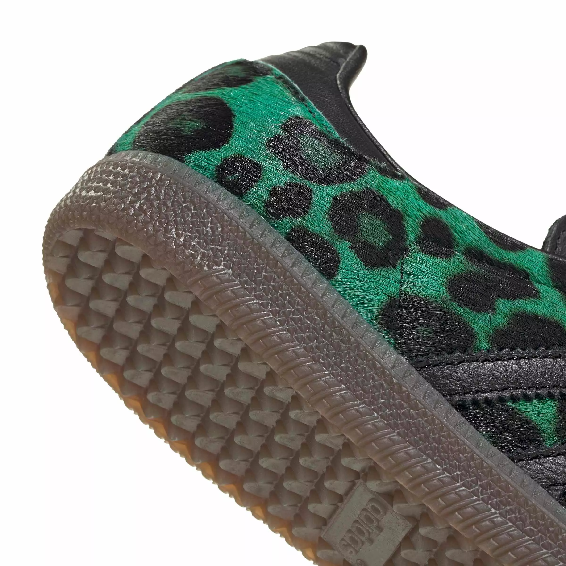 adidas Originals Samba OG "Semi Screaming Green/Core Black" Women's Shoe - GREEN/BLACK