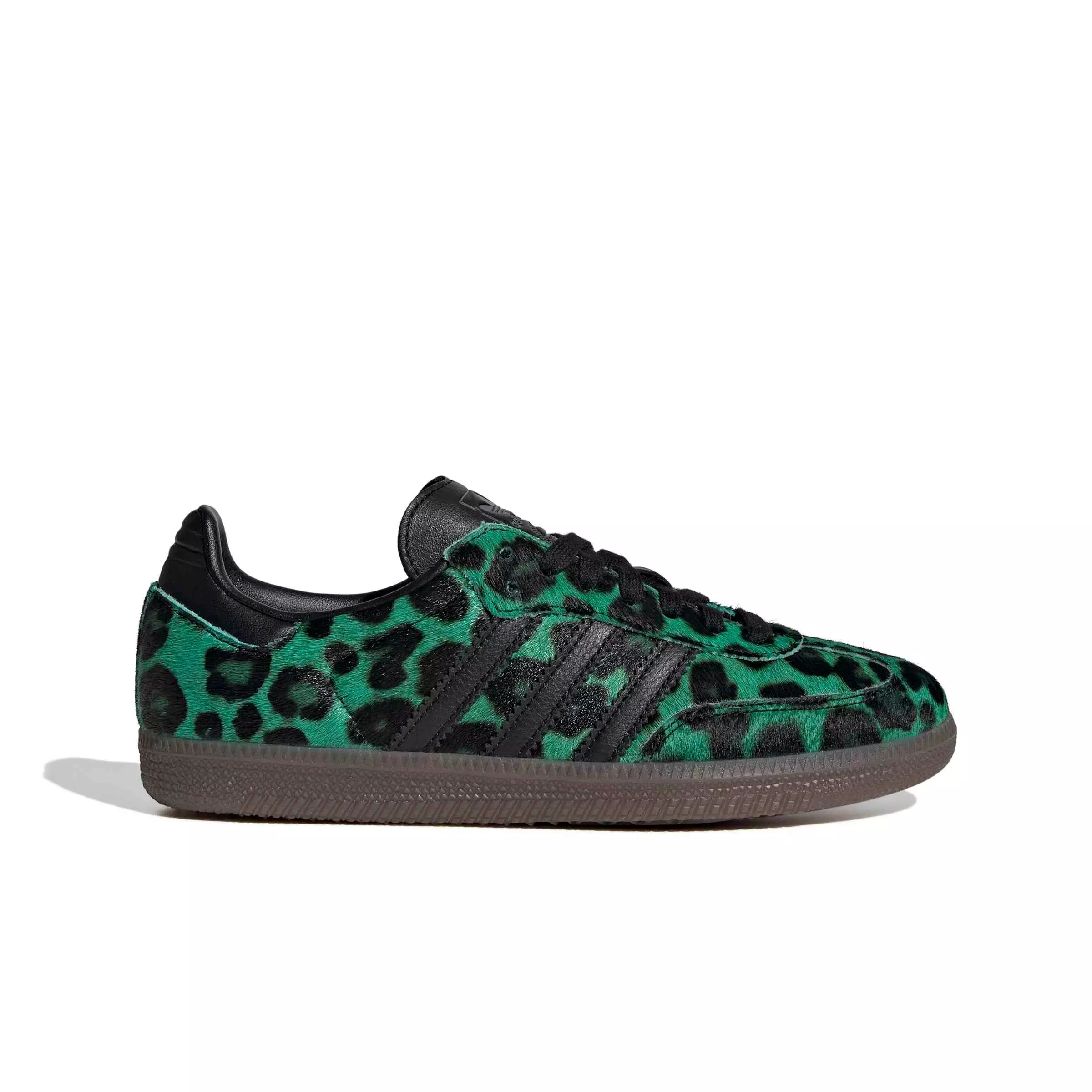 adidas Originals Samba OG "Semi Screaming Green/Core Black" Women's Shoe - GREEN/BLACK
