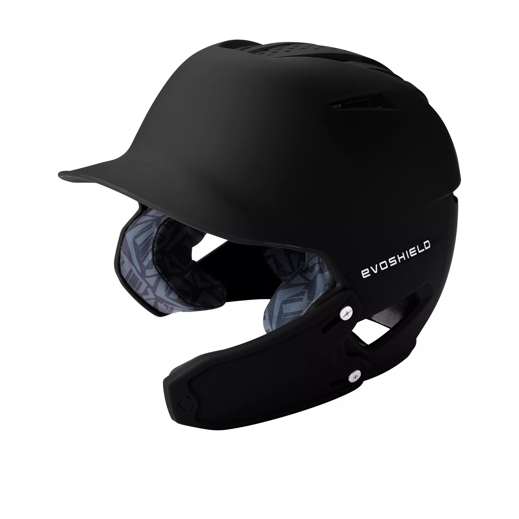 Evoshield XVT 2.0 Matte Baseball Batting Helmet w/ Faceshield - BLACK