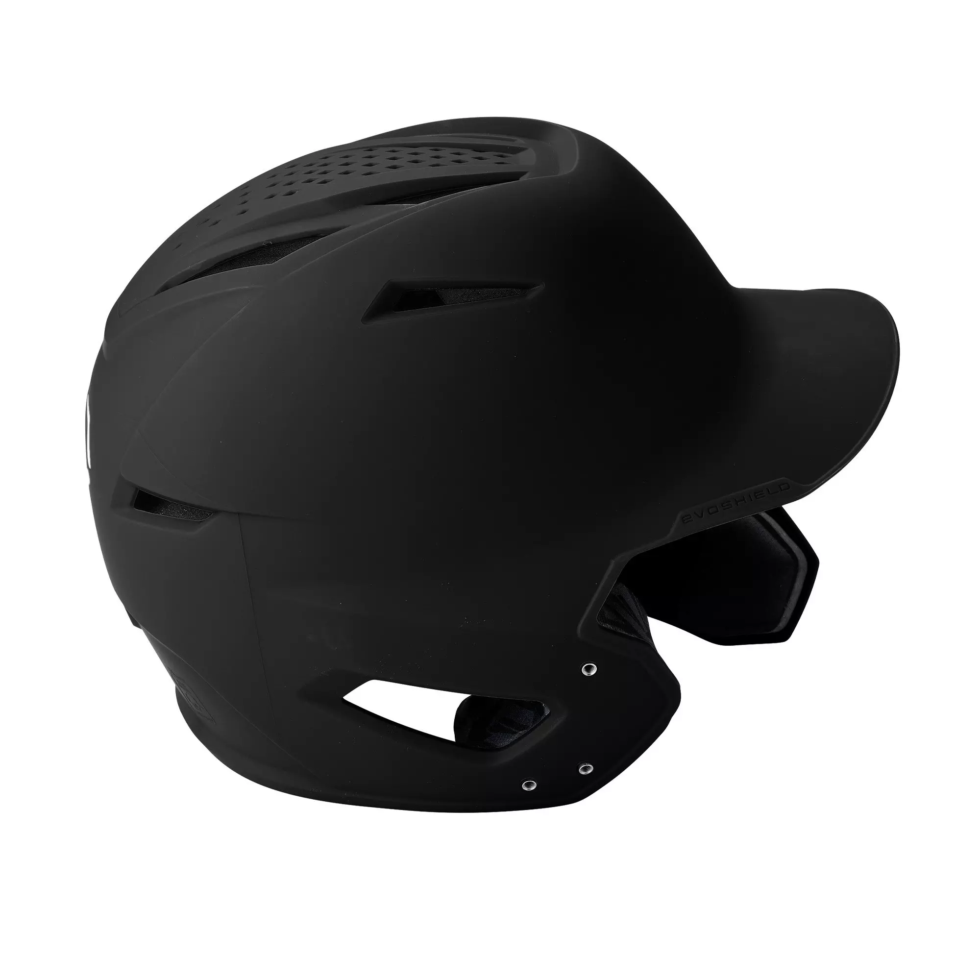 Evoshield XVT 2.0 Matte Baseball Batting Helmet w/ Faceshield - BLACK