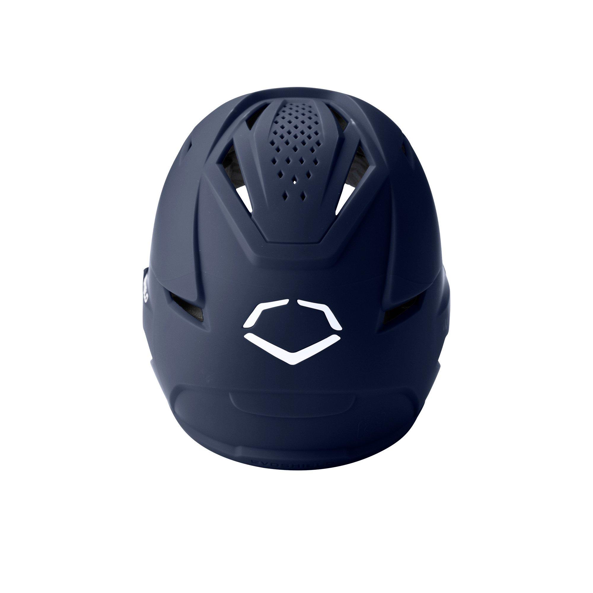EvoShield XVT 2.0 Matte Navy Batting Helmet w/ Faceshield