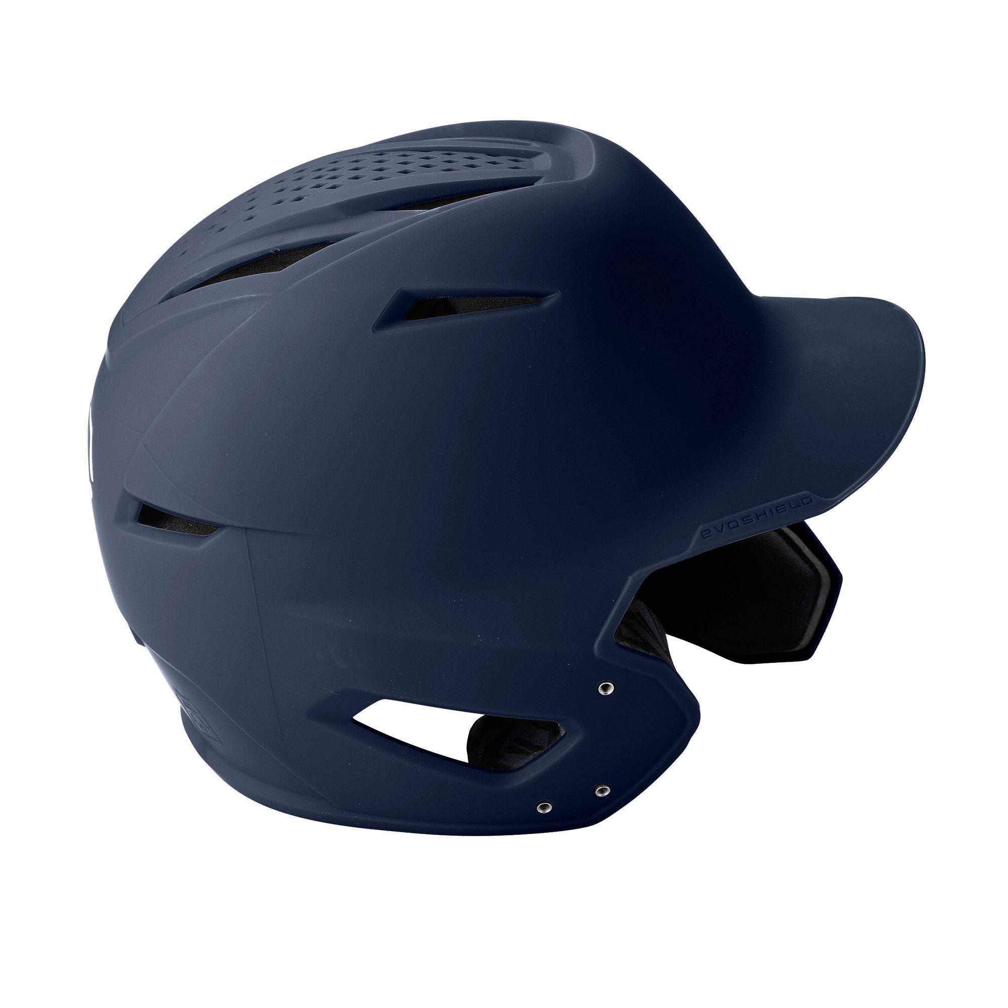 EvoShield XVT 2.0 Matte Navy Batting Helmet w/ Faceshield