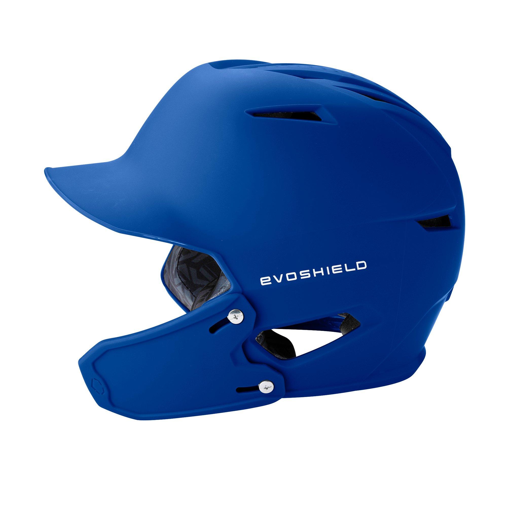 EvoShield XVT 2.0 Matte Royal Batting Helmet w/ Faceshield