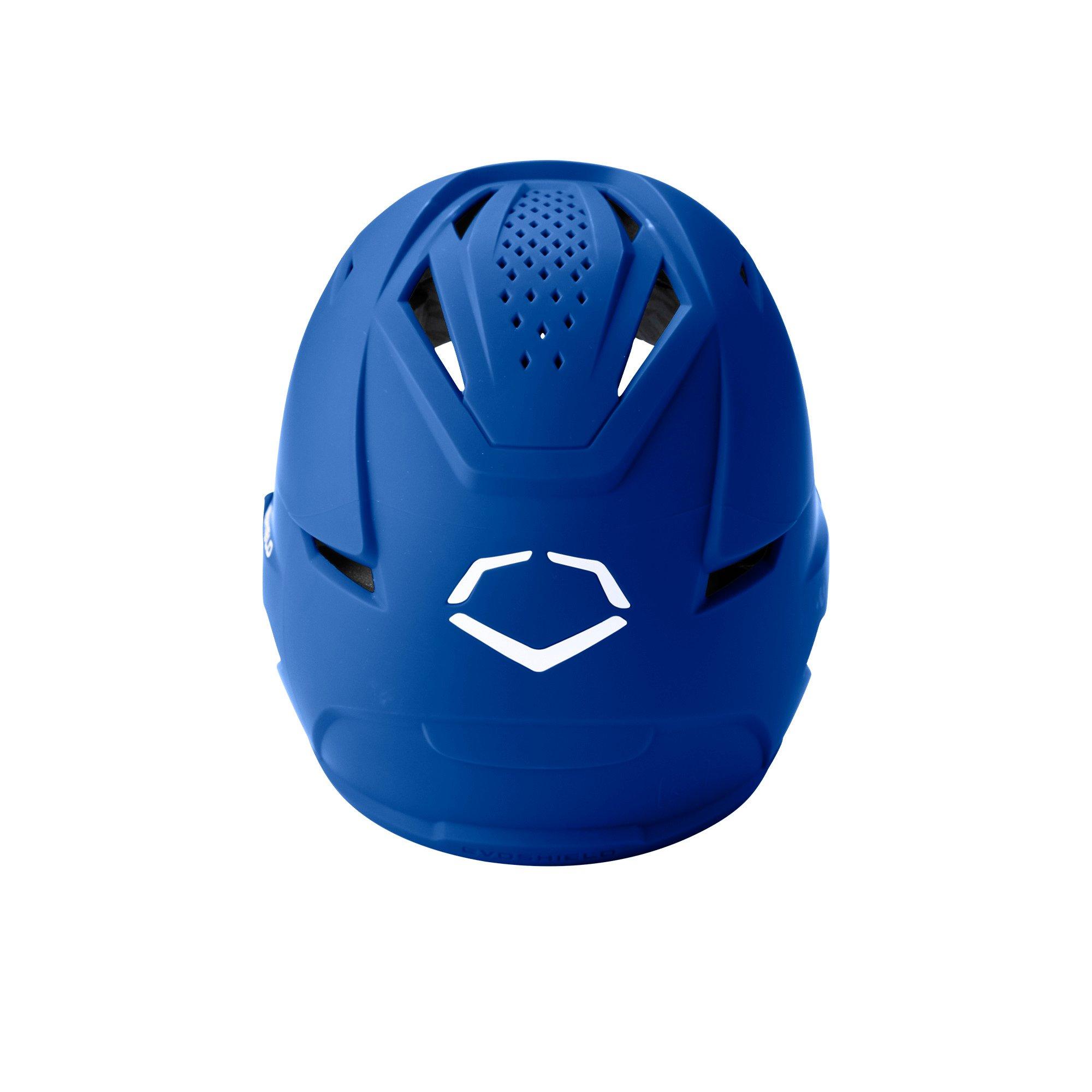 EvoShield XVT 2.0 Matte Royal Batting Helmet w/ Faceshield
