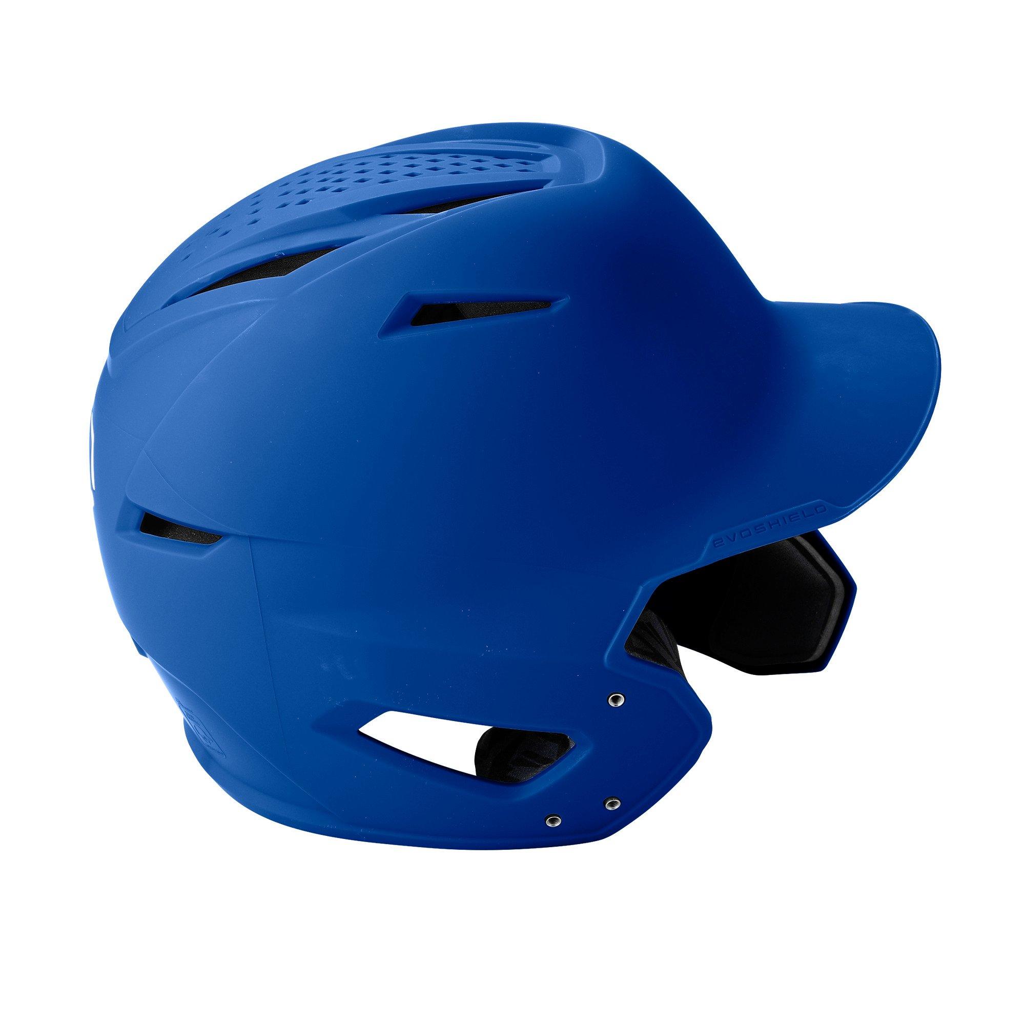 EvoShield XVT 2.0 Matte Royal Batting Helmet w/ Faceshield