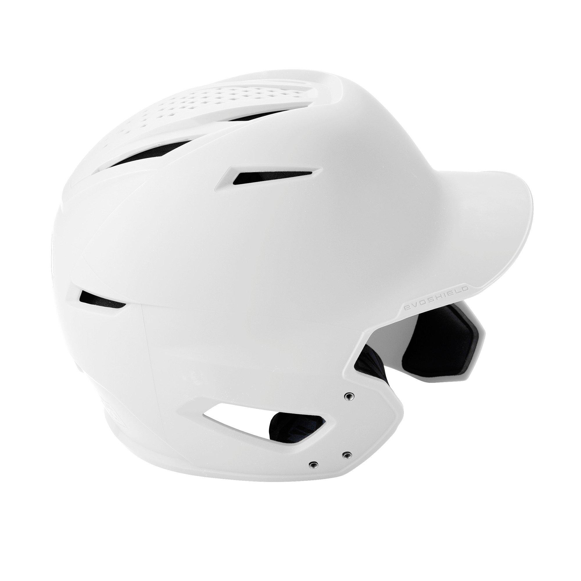 Evoshield XVT 2.0 Matte White Baseball Batting Helmet w/ Faceshield