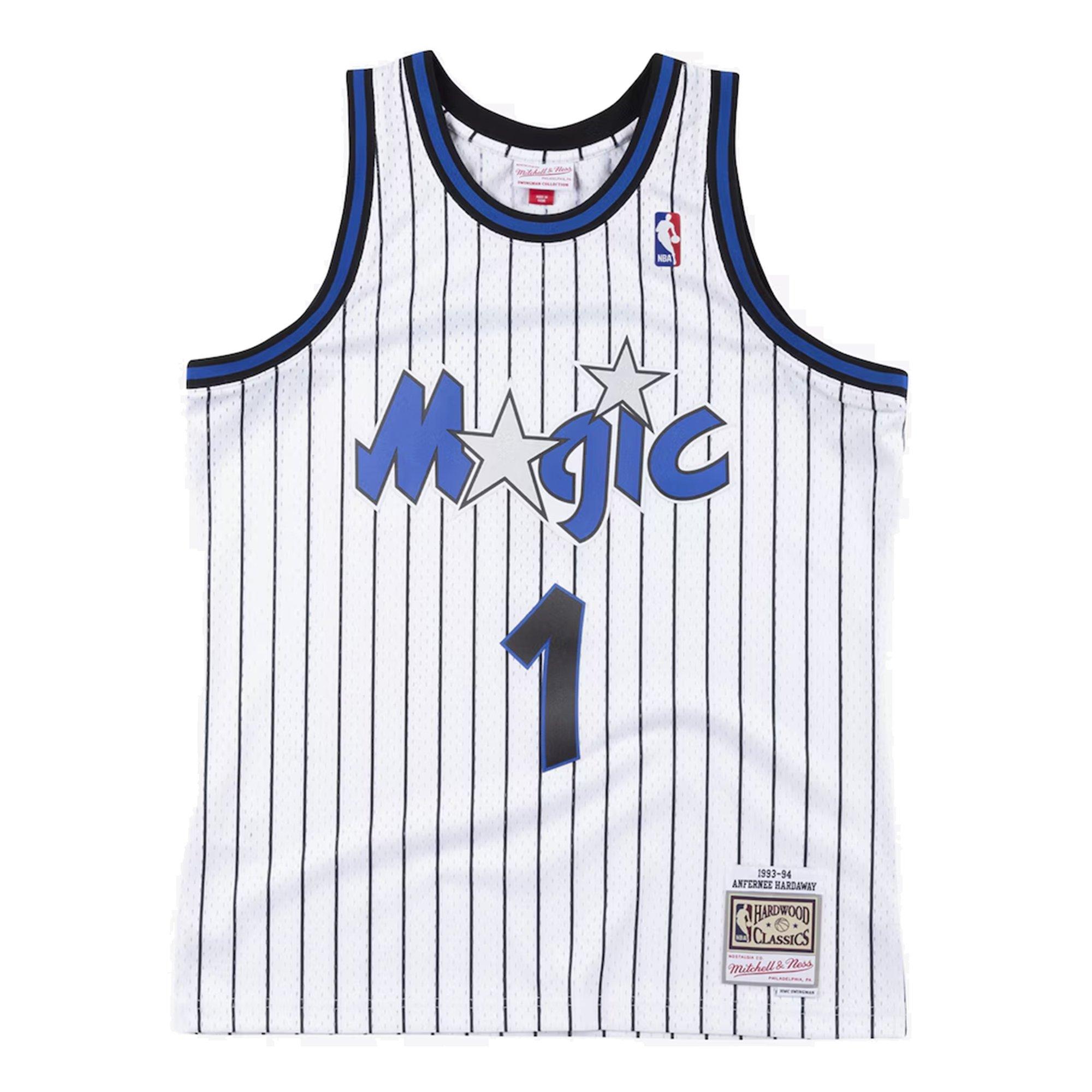 Mitchell & Ness Orlando Magic Penny Hardaway Jersey  -  White/Light Blue - WHITE/LT BLUE Thumbnail View 1