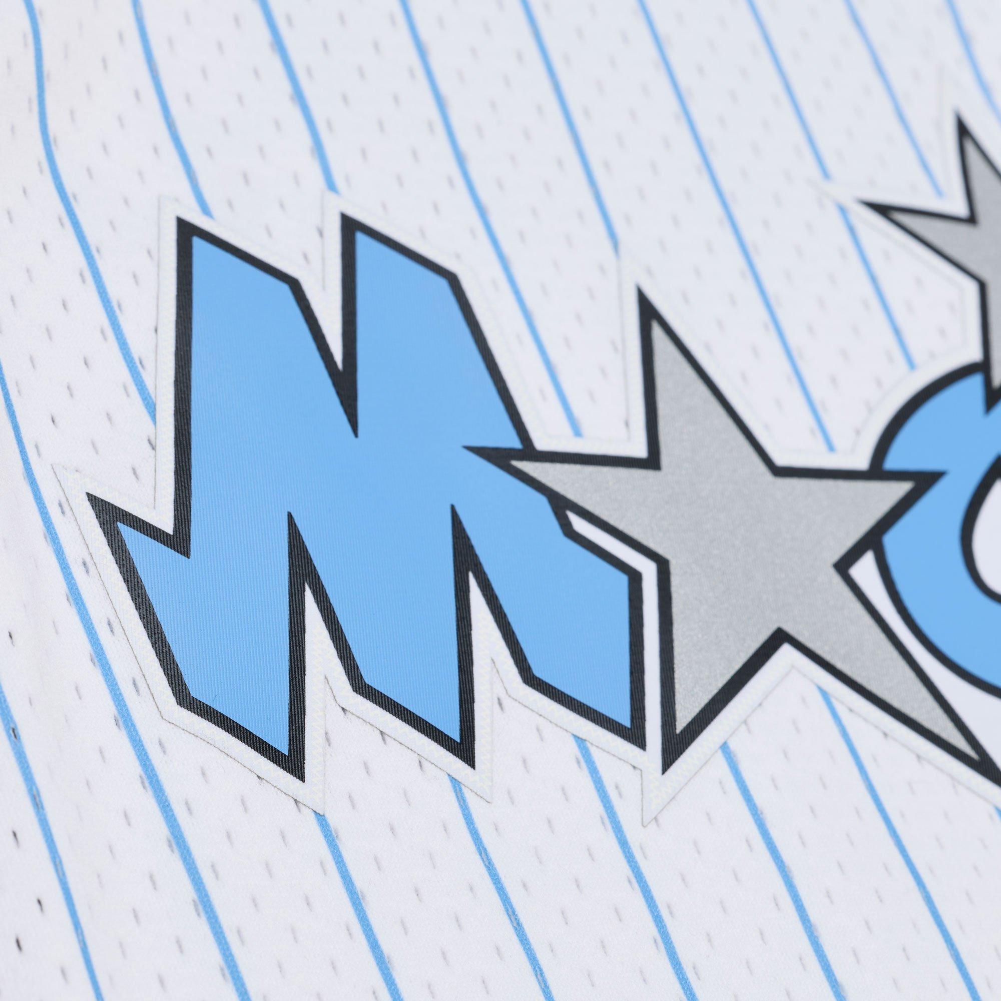 Mitchell & Ness Orlando Magic Penny Hardaway Jersey  -  White/Light Blue - WHITE/LT BLUE Thumbnail View 6