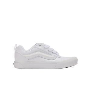 Vans Knu Skool "White/White" Grade School Boys' Shoe