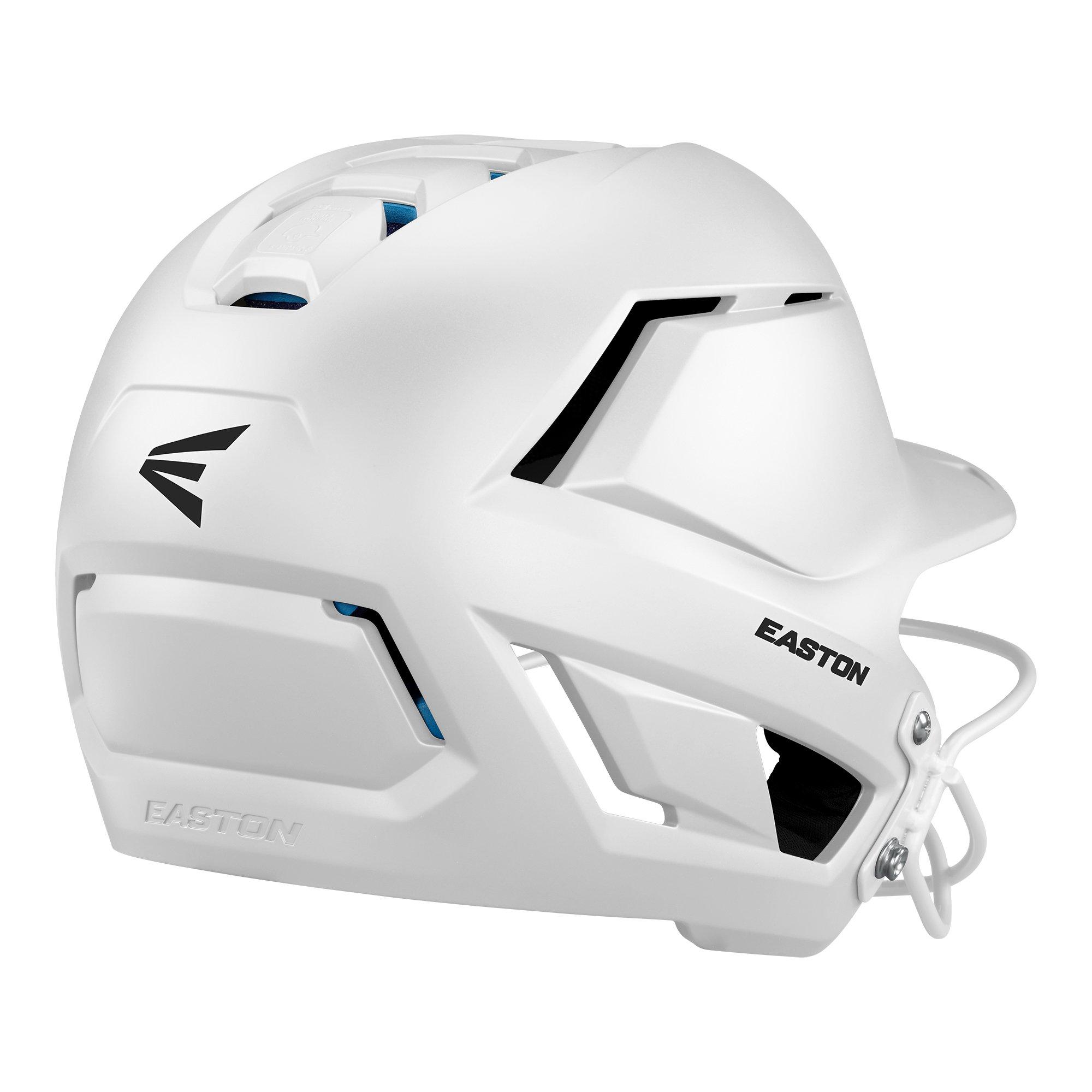 Easton Z50 Matte White Softball Batting Helmet w/ Mask