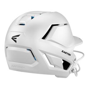 Easton Z50 Matte Softball Batting Helmet w/ Mask - White