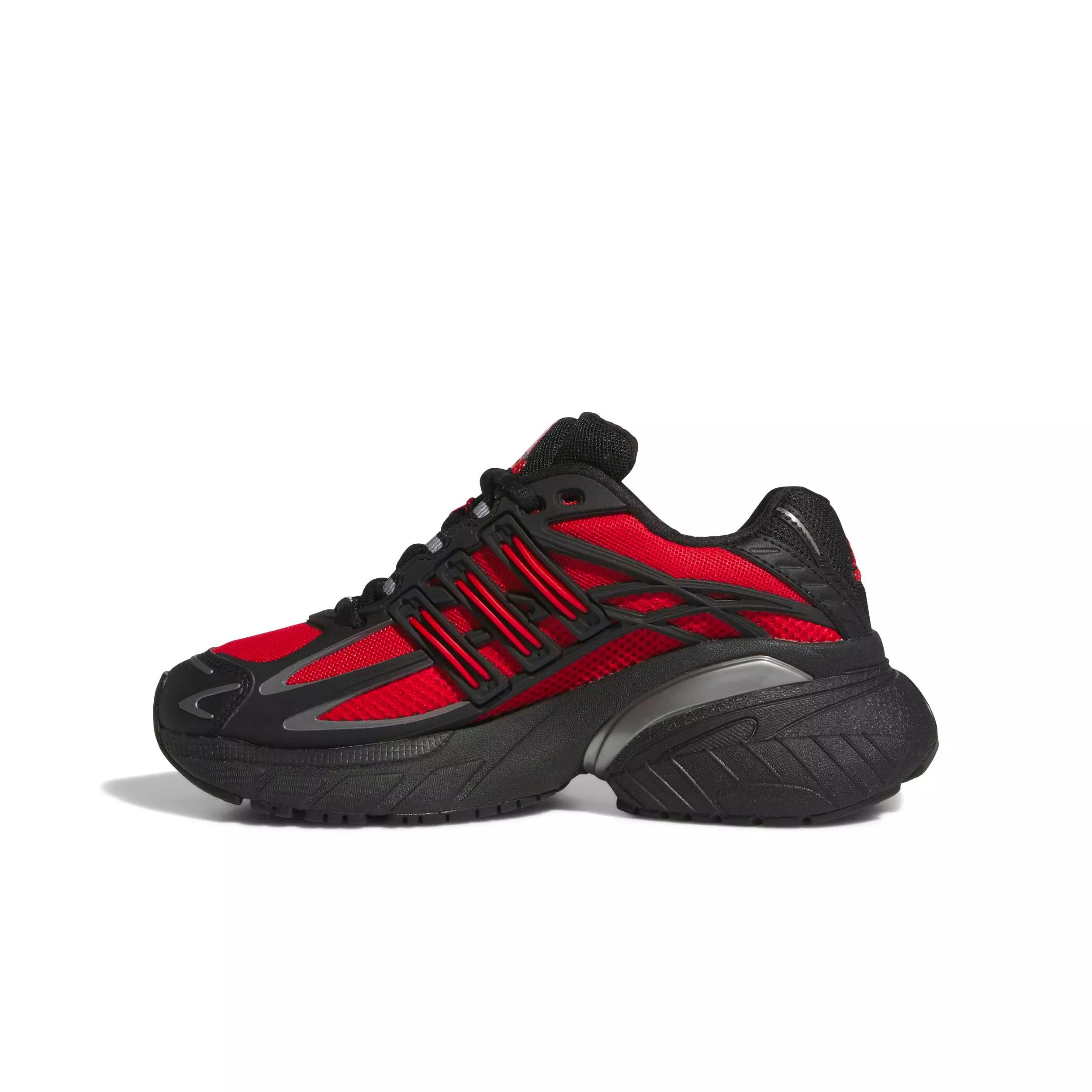 adidas Adistar XLG 2.0 "Core Black/ Better Scarlet" Grade School Boys' Shoe - BLACK/RED