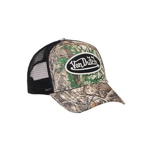 Von Dutch Realtree Edge Trucker Snapback Hat-Brown