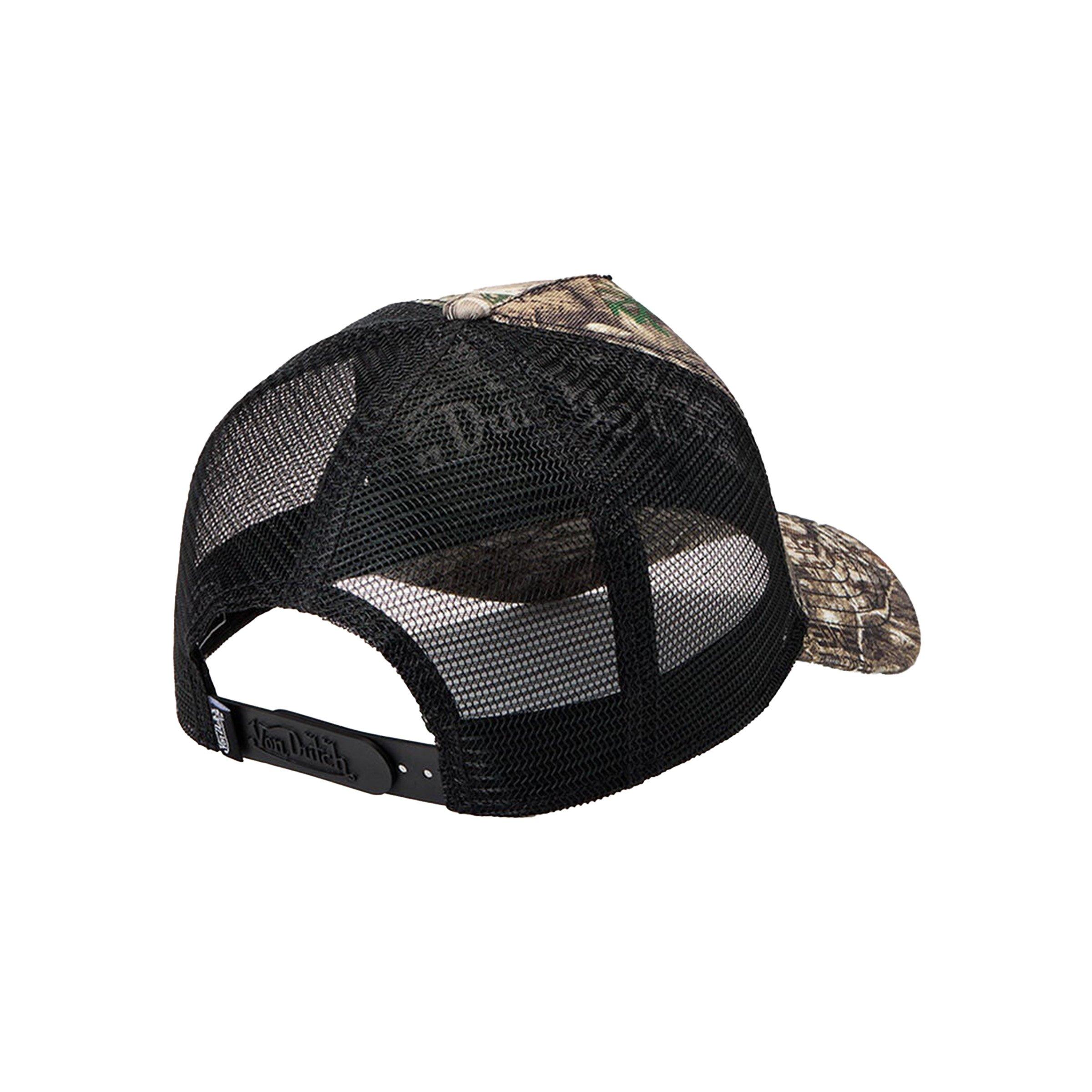 Von Dutch Realtree Edge Trucker Snapback Hat-Brown - BROWN Thumbnail View 3