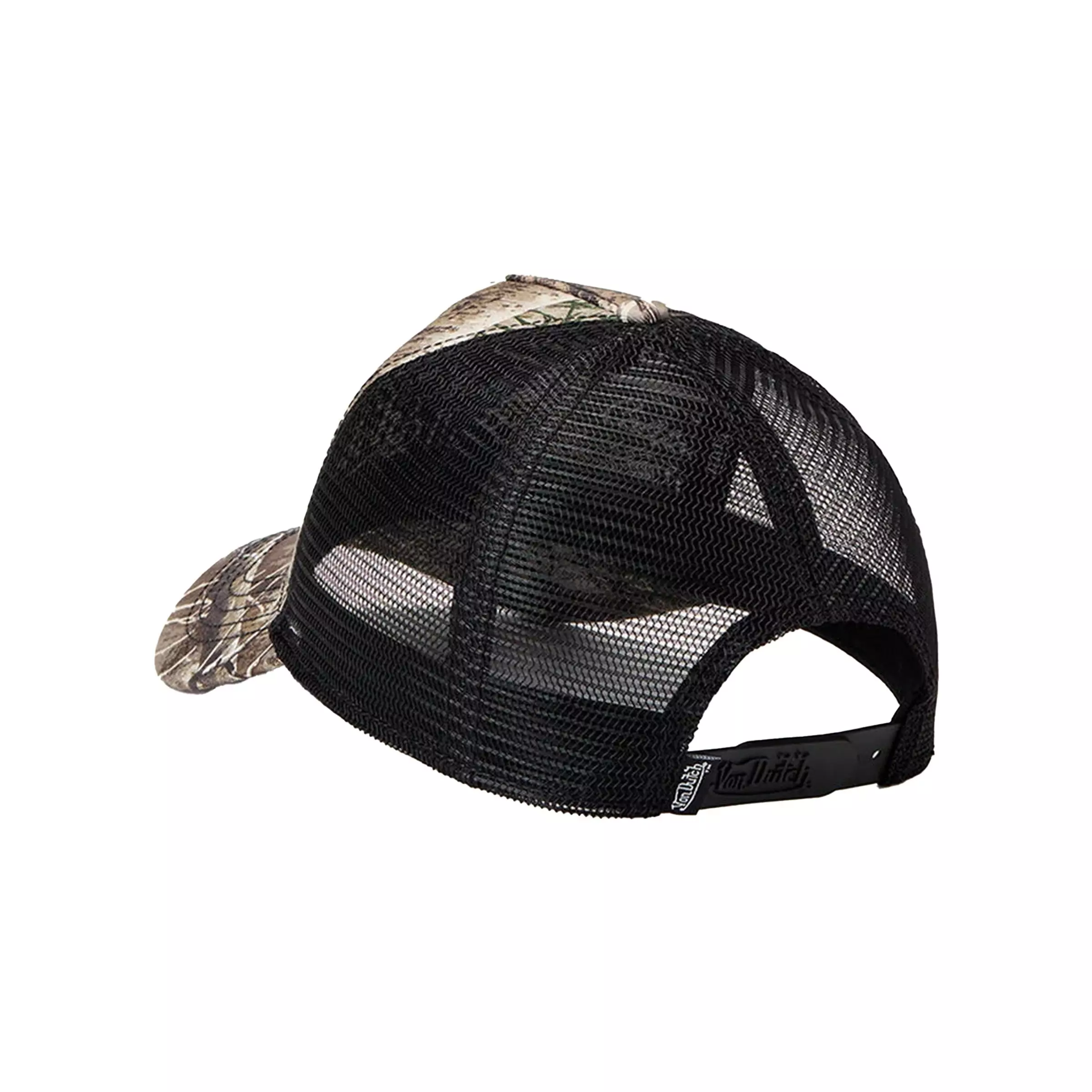 Von Dutch Realtree Edge Trucker Snapback Hat-Brown - BROWN