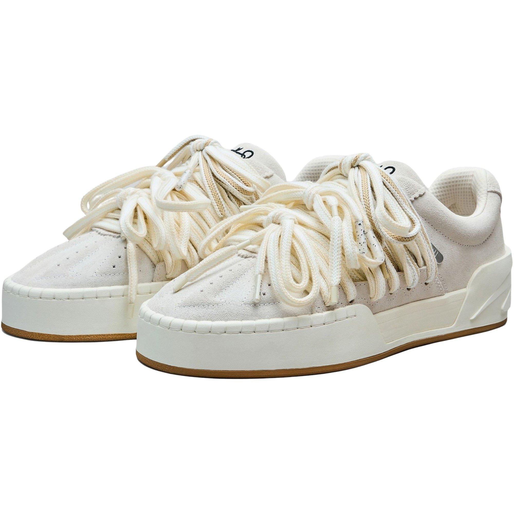 ANTA Kai H&eacute;l&agrave; Style Roots "White" Men's Shoe - WHITE Thumbnail View 3