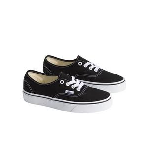 Vans Authentic "Black/White" Grade School Boys' Shoe