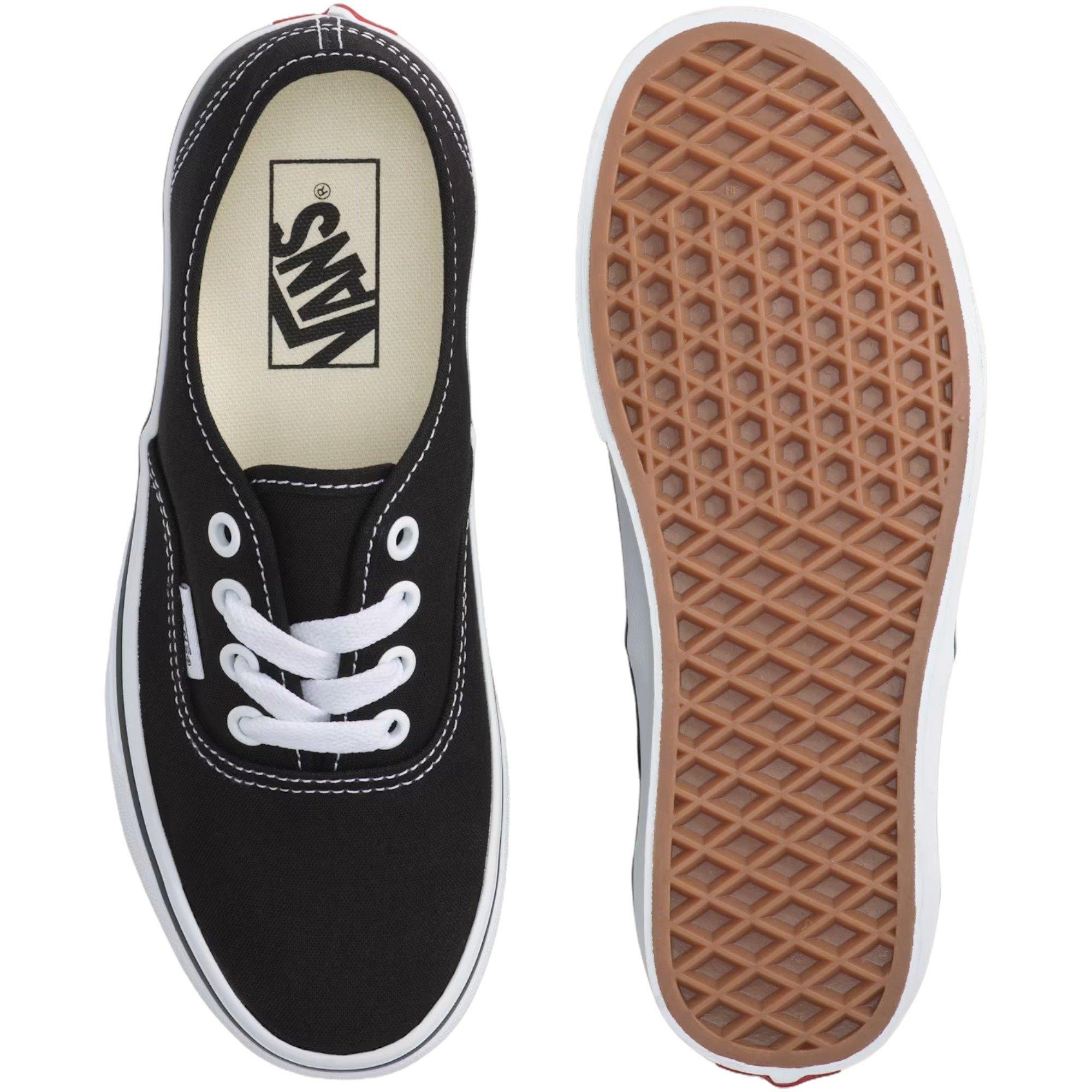 Vans Authentic Grade School Boys' "Black/White" Shoe