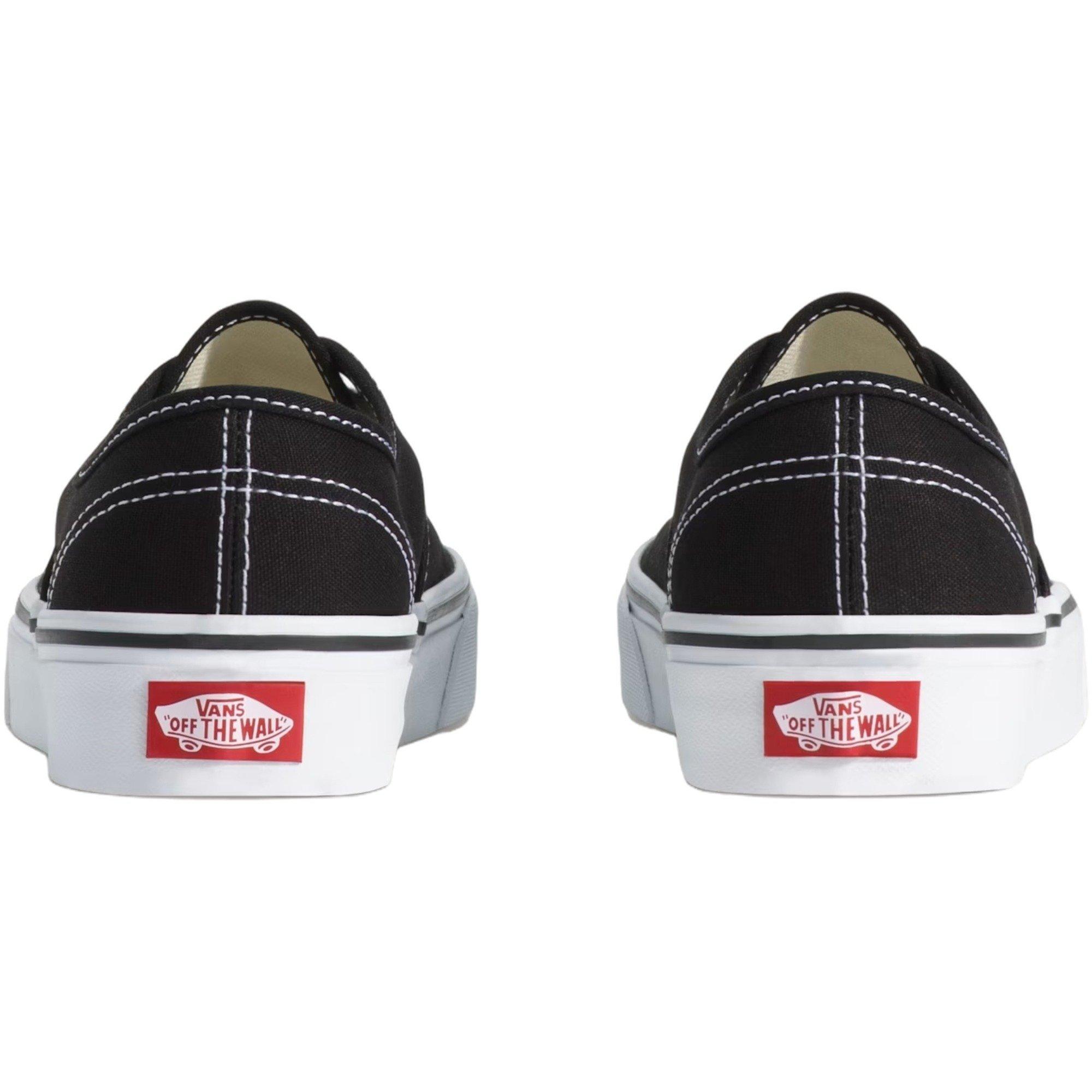 Vans Authentic Grade School Boys' "Black/White" Shoe