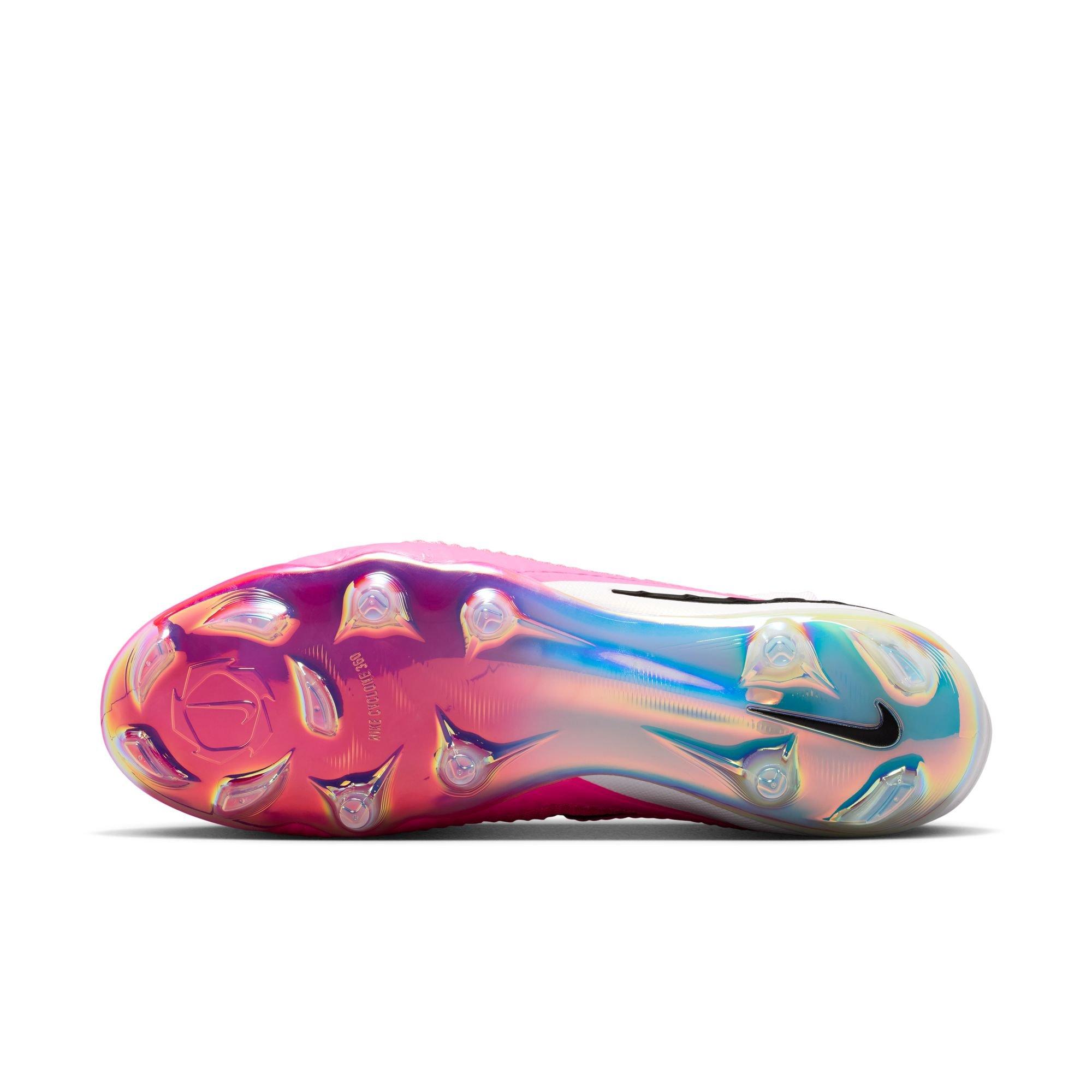 Nike Phantom 6 High Elite FG "Multi-Color" Men's Soccer Cleat - MULTI-COLOR/BLACK Thumbnail View 14