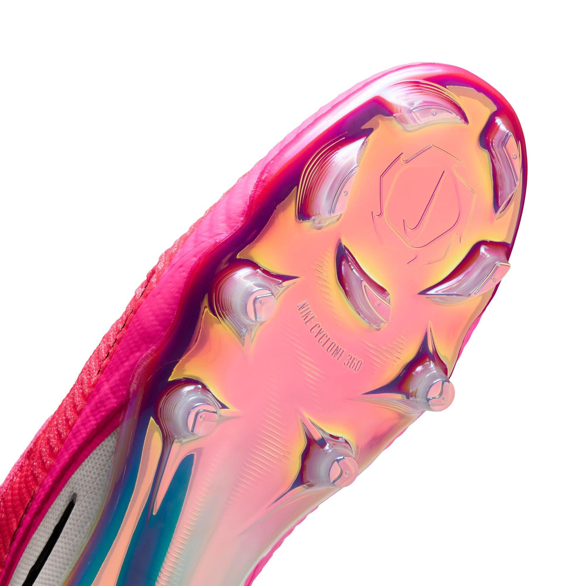 Nike Phantom 6 High Elite FG "Multi-Color" Men's Soccer Cleat - MULTI-COLOR/BLACK Thumbnail View 5