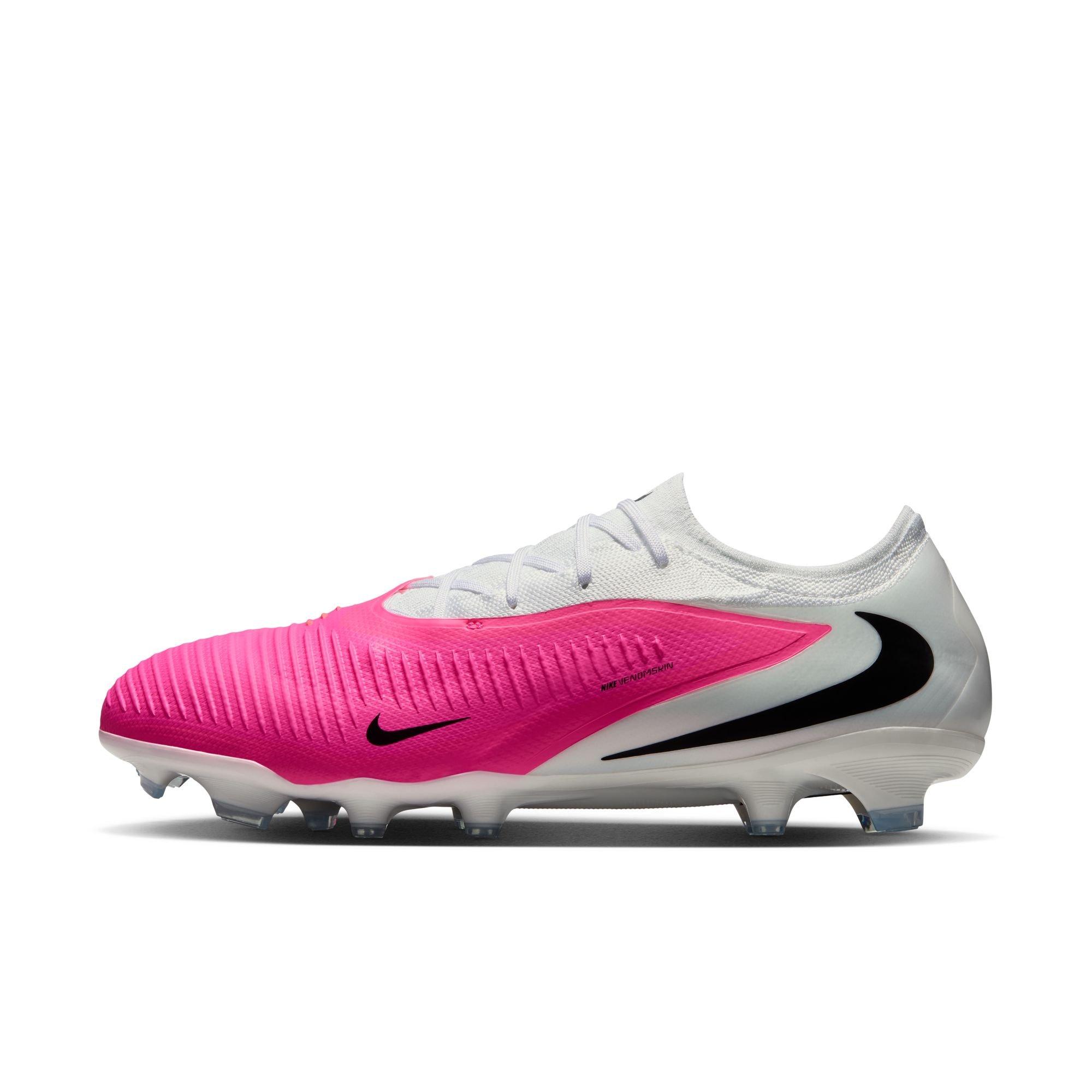 Nike Phantom 6 Pro FG Low-Top "Black" Men's Soccer Cleat - MULTI-COLOR/BLACK Thumbnail View 8