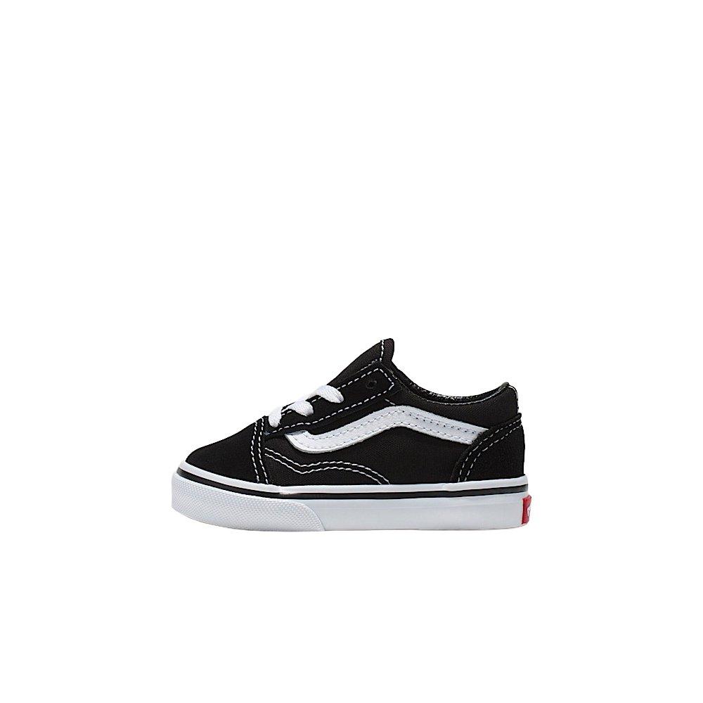Vans Old Skool Lace Toddler Boys' "Black/White" Shoe