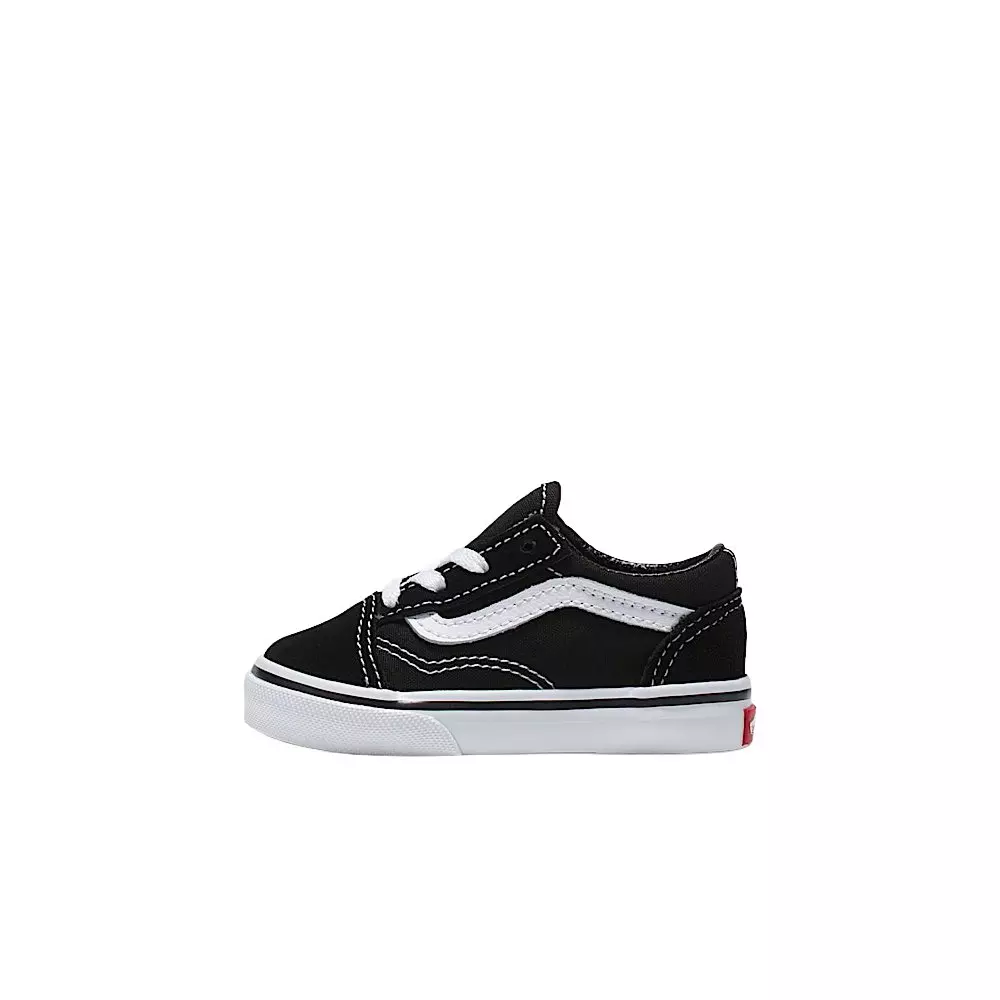 Vans Old Skool Lace "Black/White" Toddler Boys' Shoe - BLACK/WHITE