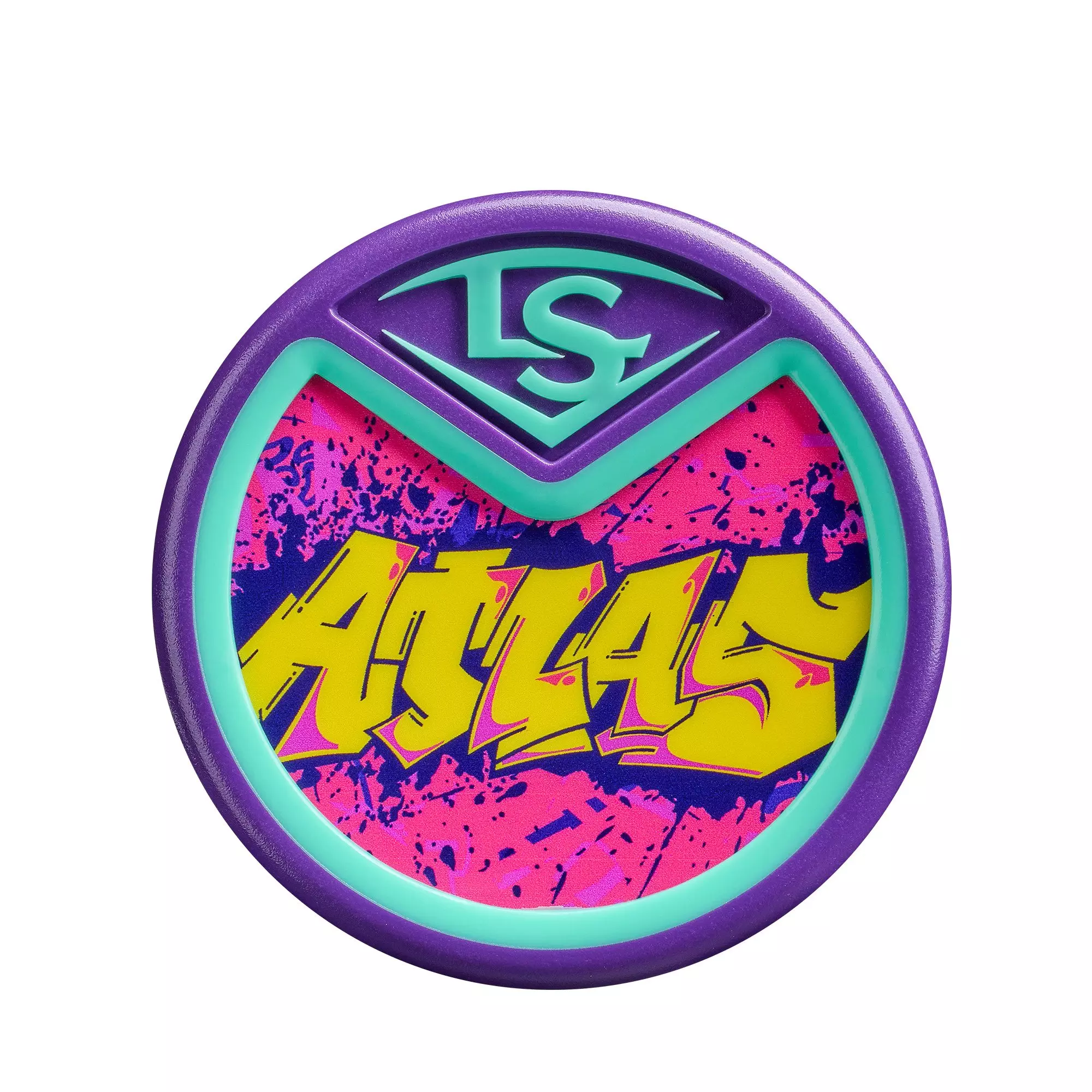 Louisville Slugger Atlas Wildstyle BBCOR Baseball Bat (-3) 2026 - PINK/YELLOW