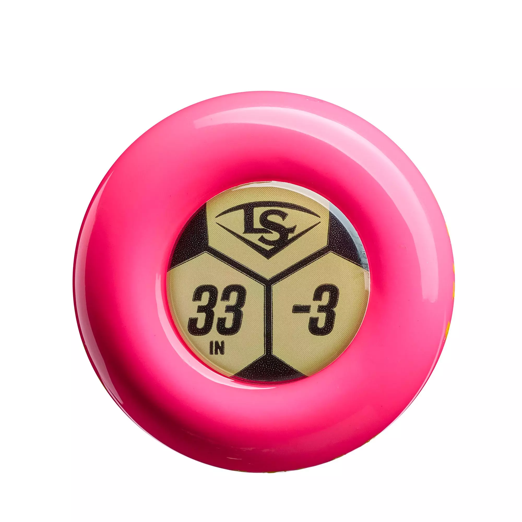 Louisville Slugger Atlas Wildstyle BBCOR Baseball Bat (-3) 2026 - PINK/YELLOW