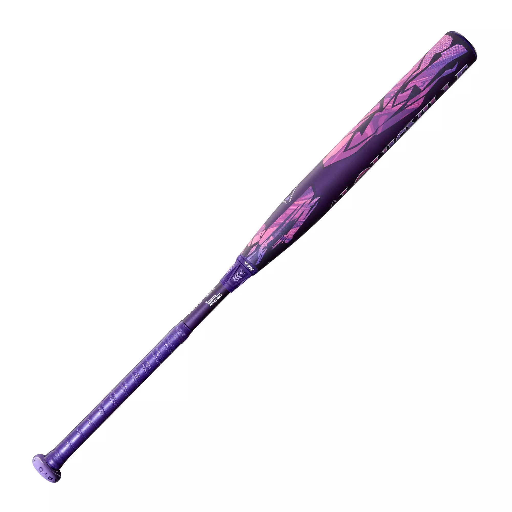Louisville Slugger Kryo Thundernight Fastpitch Softball Bat (-11) 2026 - PURPLE/PINK