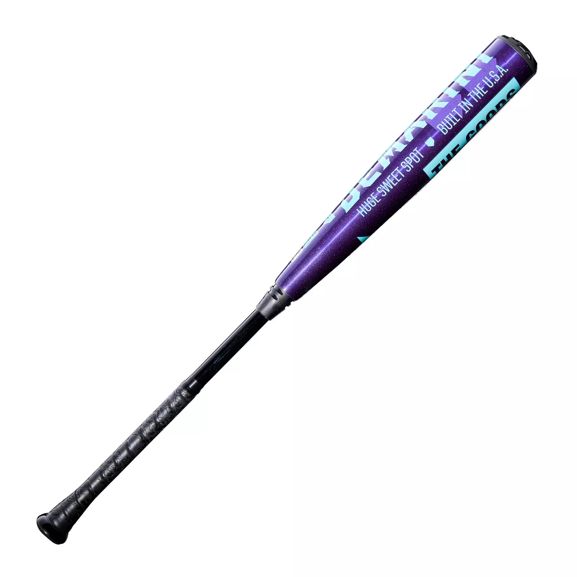 DeMarini The Goods Royal Purple BBCOR Baseball Bat (-3) 2026 - PURPLE/TEAL