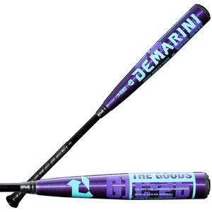 DeMarini The Goods Royal Purple BBCOR Baseball Bat (-3) 2026