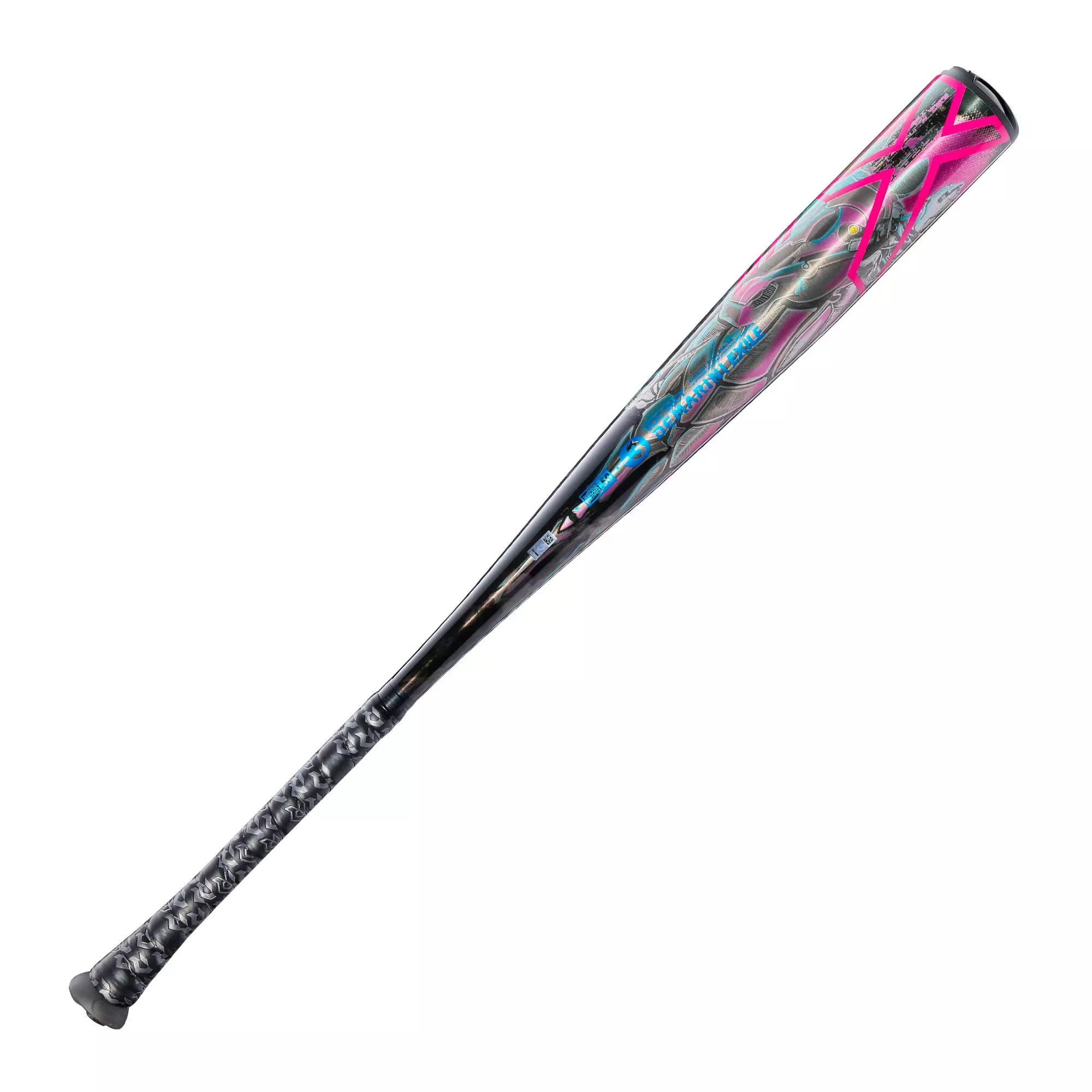 DeMarini Exile Cyborg BBCOR Baseball Bat (-3) 2026 - PURPLE