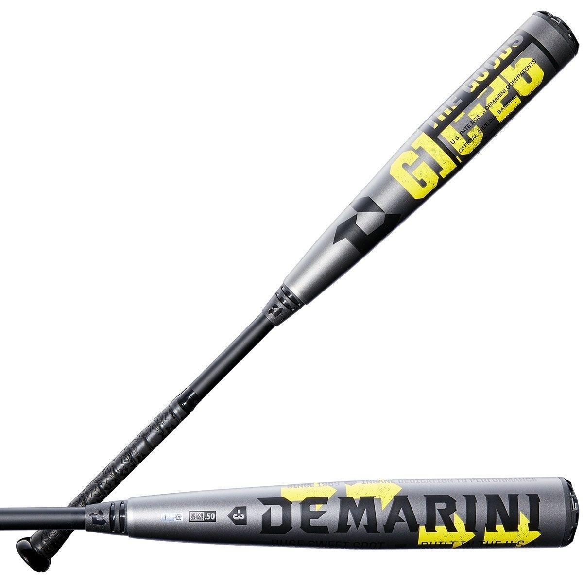 DeMARINI THE GOODS BBCOR V3 -3 - GREY/YELLOW Thumbnail View 1
