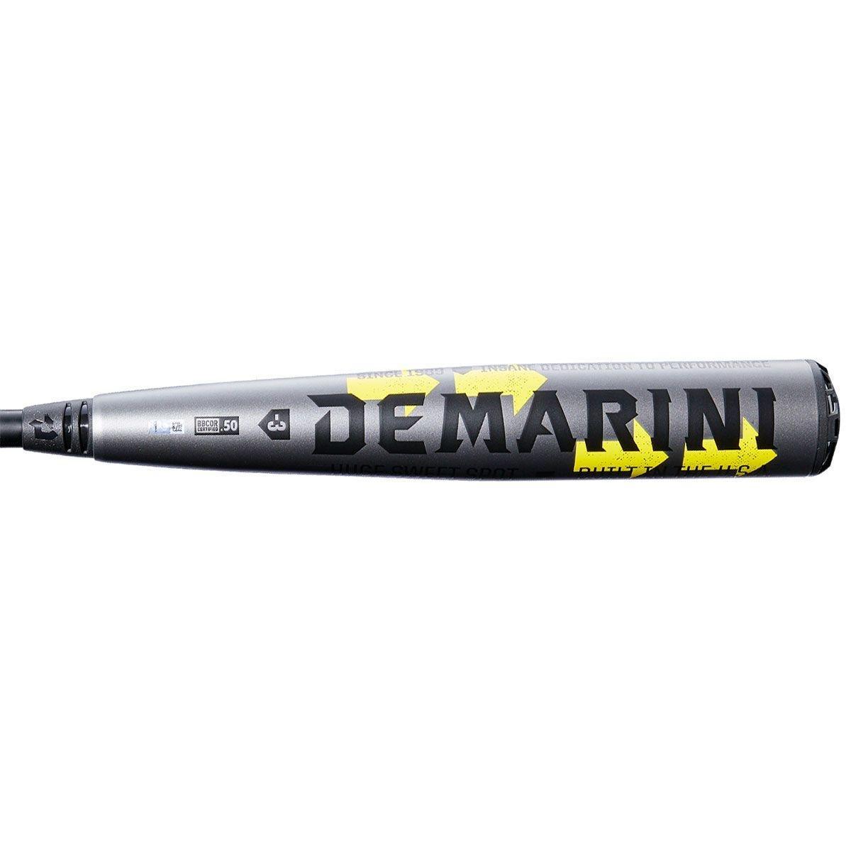 DeMARINI THE GOODS BBCOR V3 -3 - GREY/YELLOW Thumbnail View 4