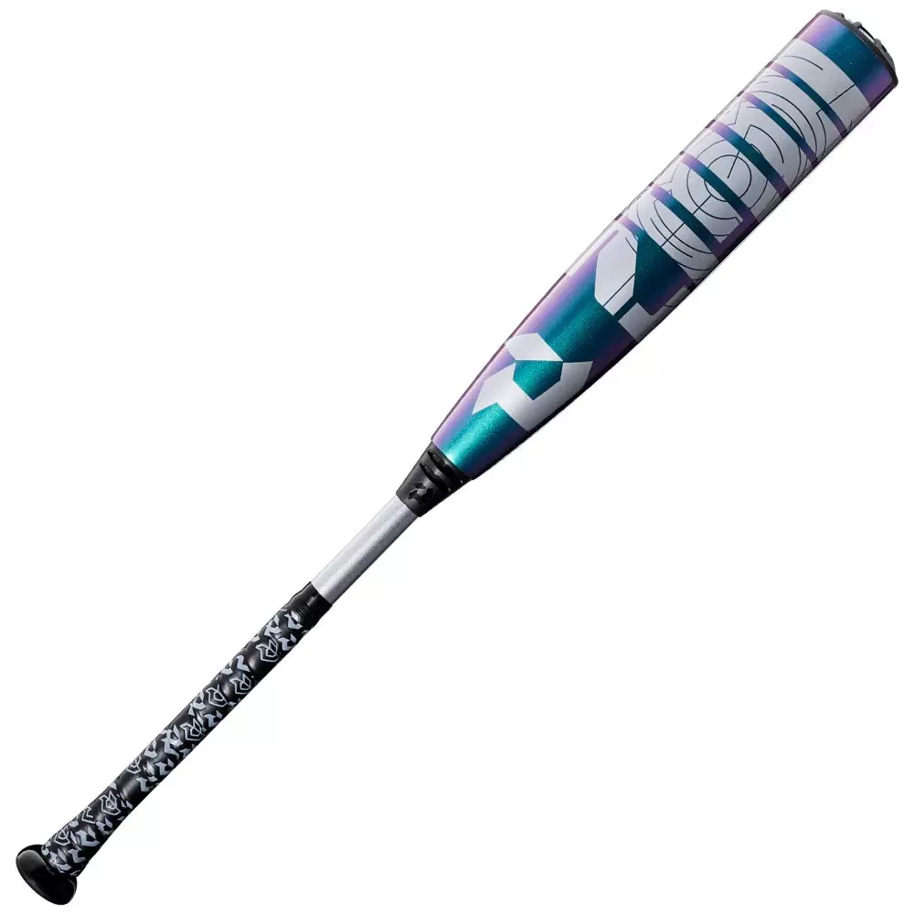 DeMarini Zen OIL SLICK Composite USSSA Baseball Bat (-10) - PURPLE