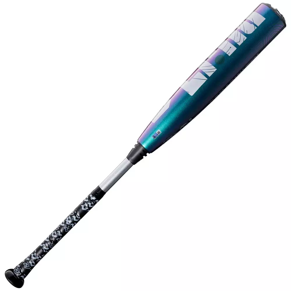 DeMarini Zen OIL SLICK Composite USSSA Baseball Bat -10 - PURPLE