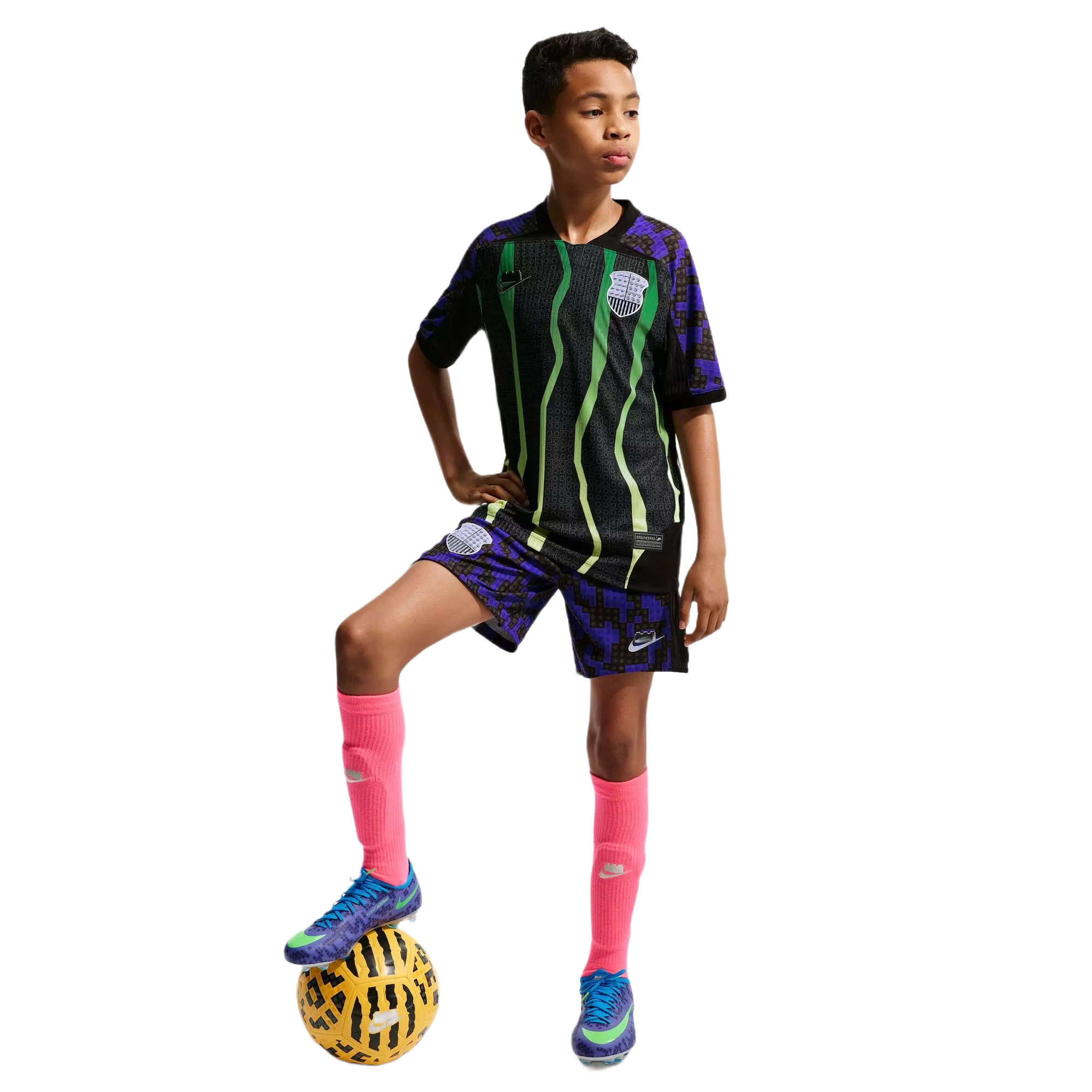 Nike Big Kids' x LEGO Collection Aero-FIT Soccer Jersey - BLACK