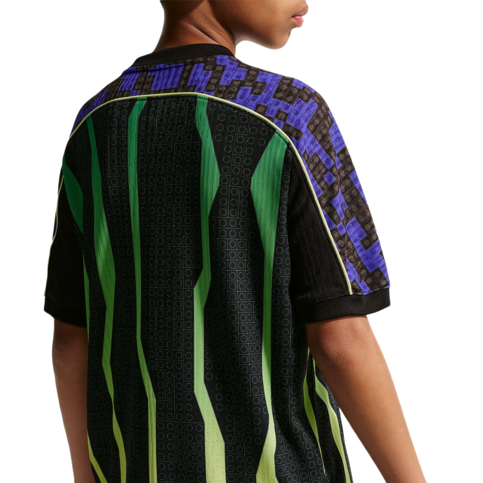 Nike Big Kids' x LEGO Collection Aero-FIT Soccer Jersey - BLACK Thumbnail View 5