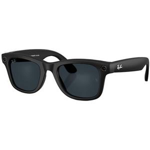 Ray-Ban Meta Wayfarer Sunglasses-Matte Black