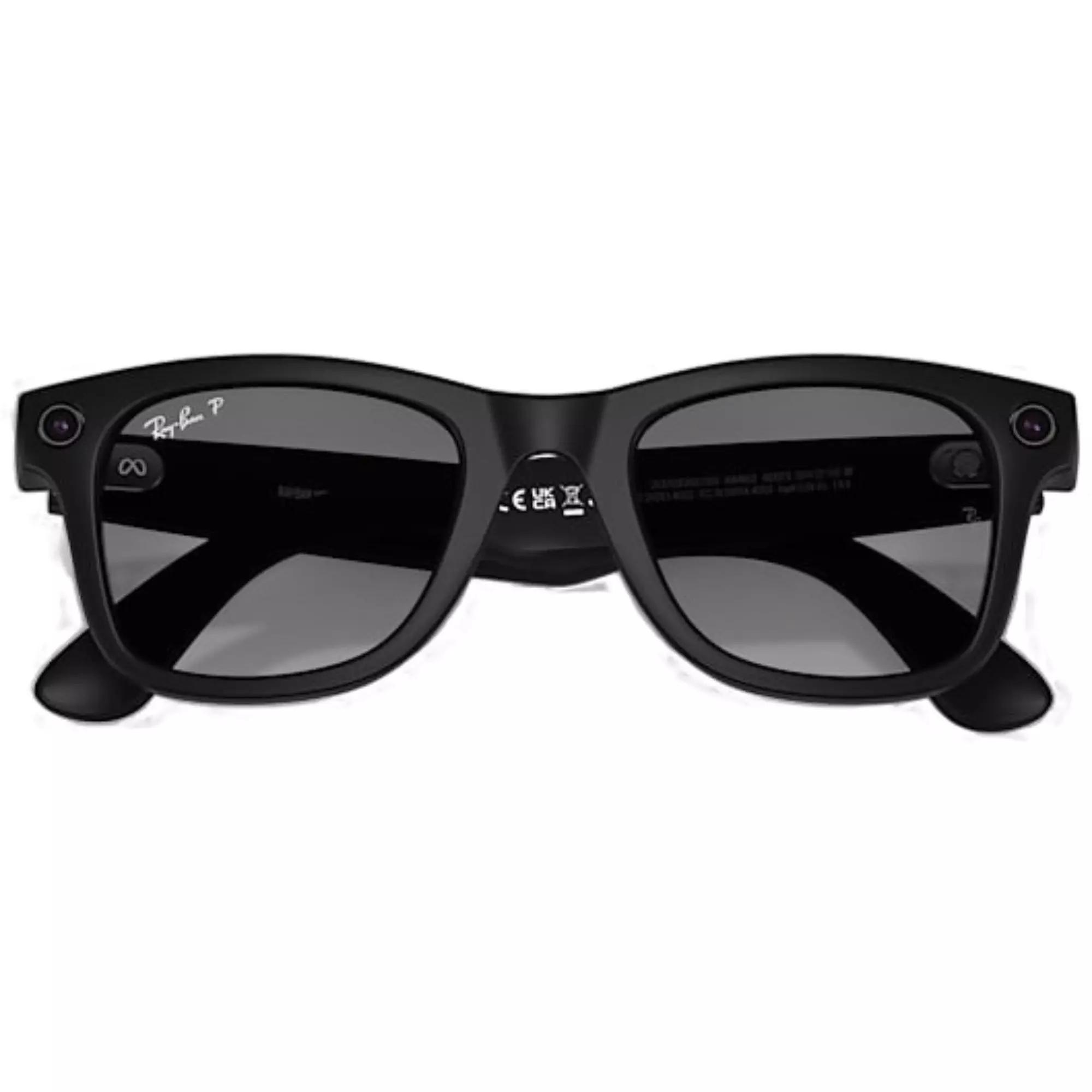 Ray-Ban Meta Wayfarer Sunglasses-Black - BLACK