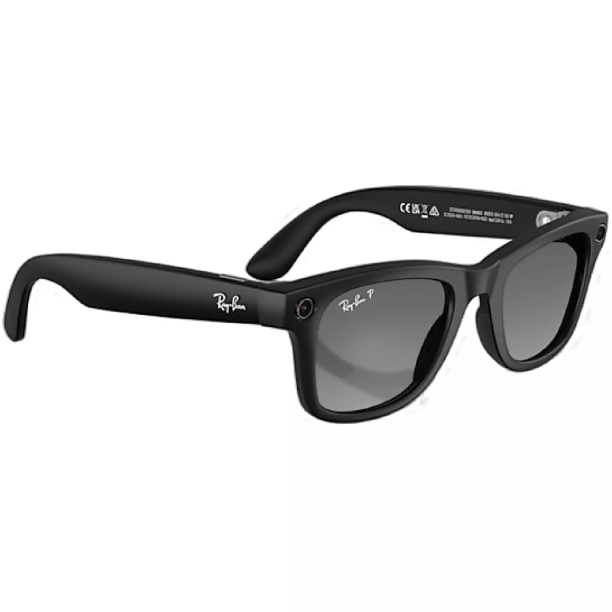 Ray-Ban Meta Wayfarer Sunglasses-Black - BLACK
