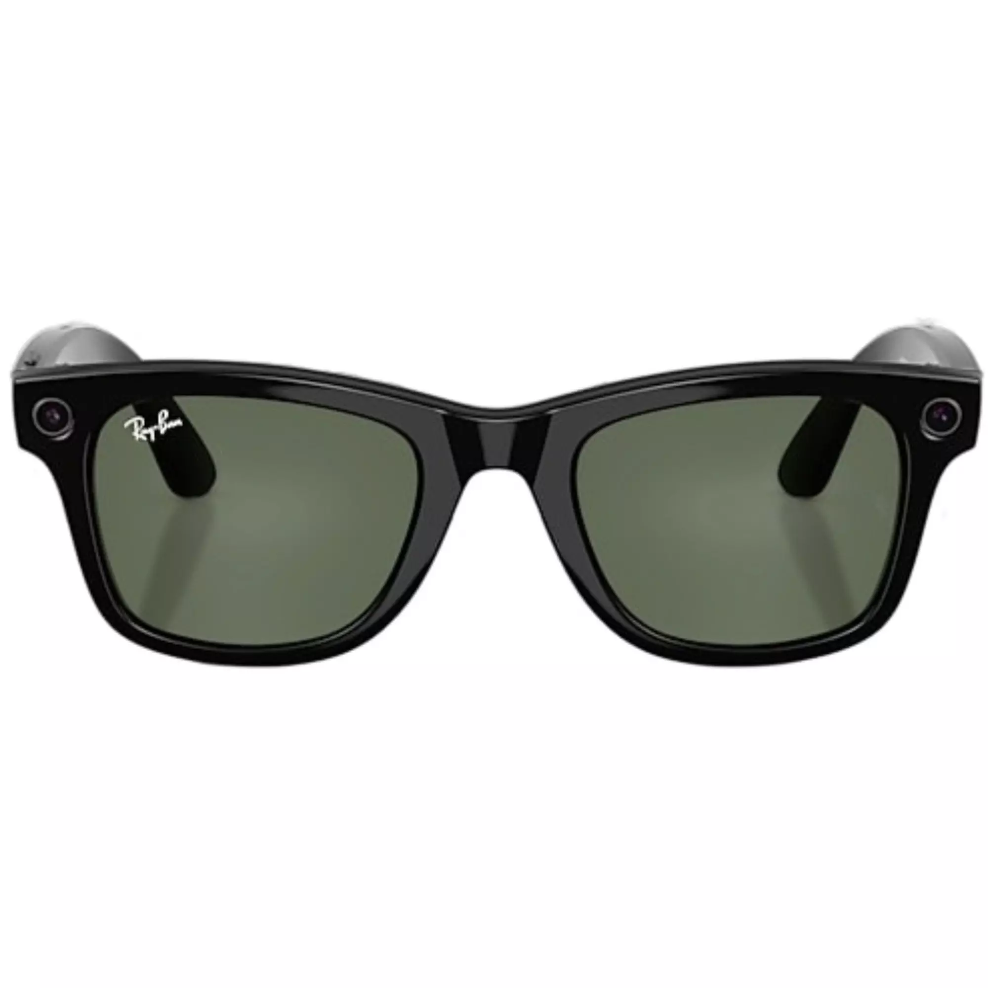 Ray-Ban Meta Wayfarer Sunglasses-Black/Green - BLACK/GREEN
