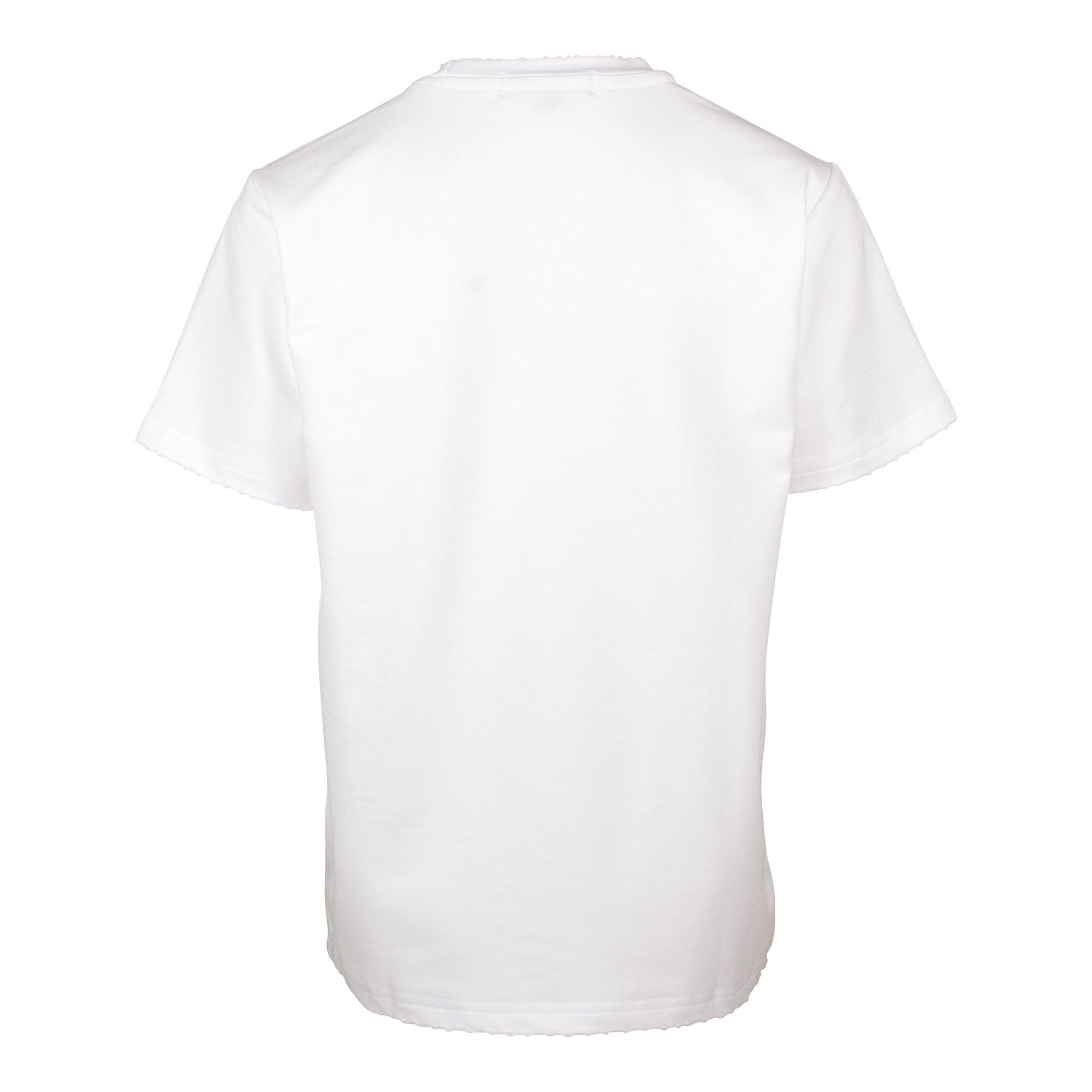 Streetz Iz Watchin Big Girls' Money Wave Tee - WHITE/PINK/PURPLE Thumbnail View 2