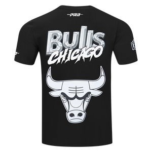 Pro Standard Chicago Bulls Grey Pack Tee-Black