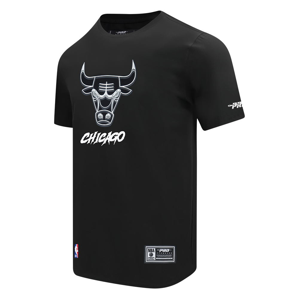 Pro Standard Chicago Bulls Grey Pack Tee-Black - BLACK Thumbnail View 3