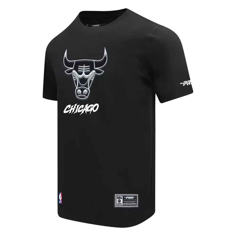 Pro Standard Chicago Bulls Grey Pack Tee-Black - BLACK