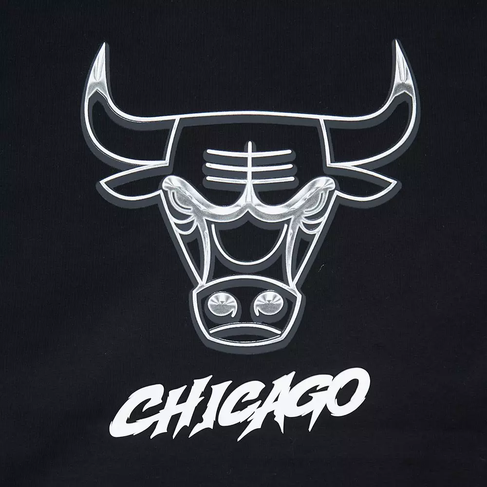 Pro Standard Chicago Bulls Grey Pack Tee-Black - BLACK