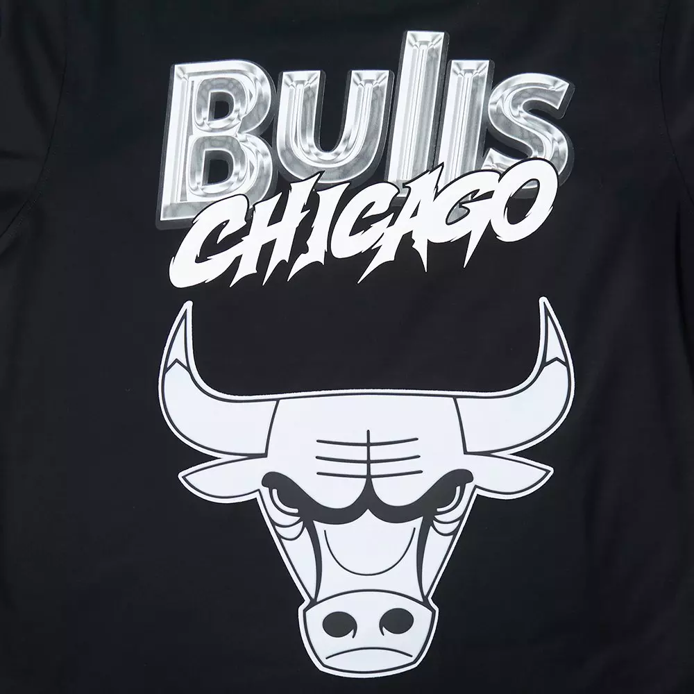Pro Standard Chicago Bulls Grey Pack Tee-Black - BLACK